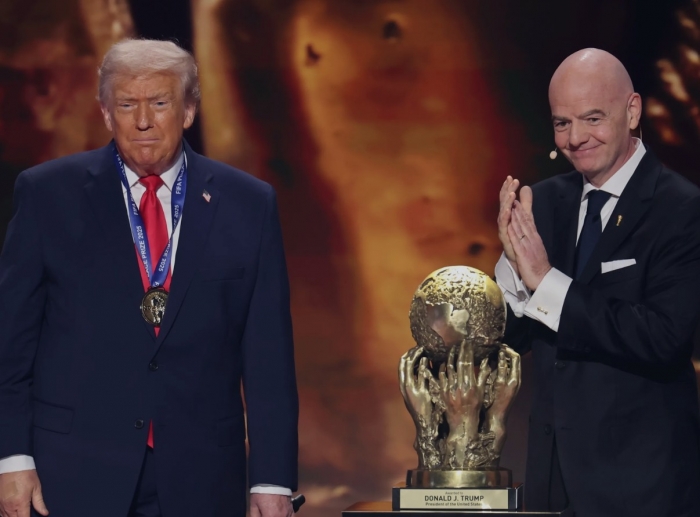 President Donald Trump gewinnt FIFA Peace Prize