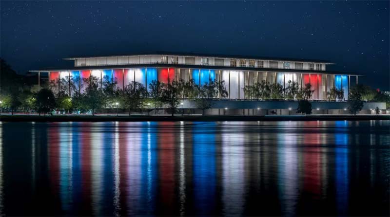 Ort der WM-Auslosung: John F. Kennedy Center for the Performing Arts in Washington DC