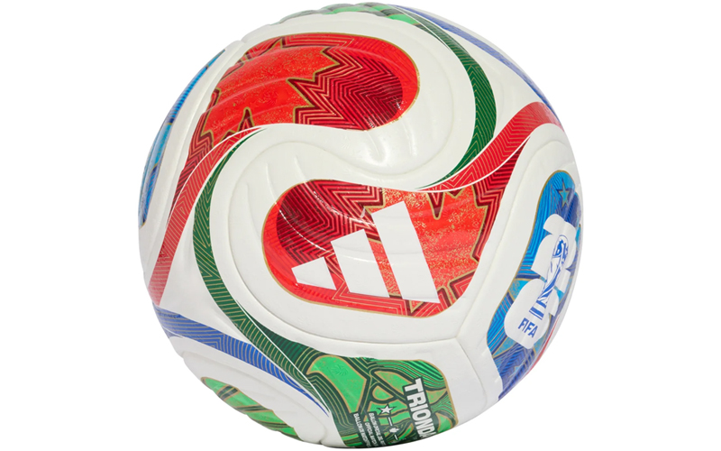 Rückseite des Adidas Trionda, des offiziellen Spielballs der WM 2026