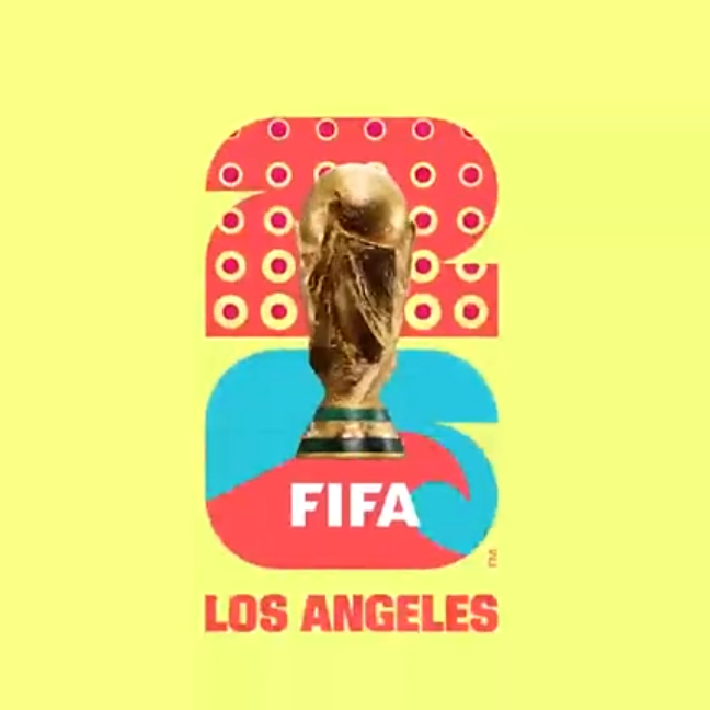 WM 2026 Logo und Thema der Los Angeles