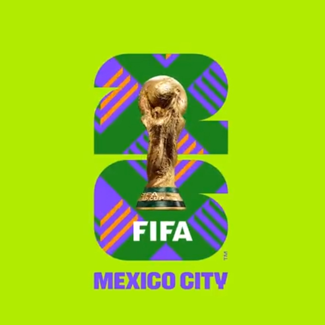 WM 2026 Logo und Thema der Mexiko-Stadt